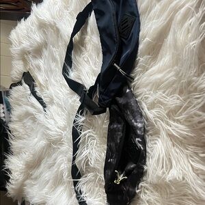 Black and Gray Crossbody Bag